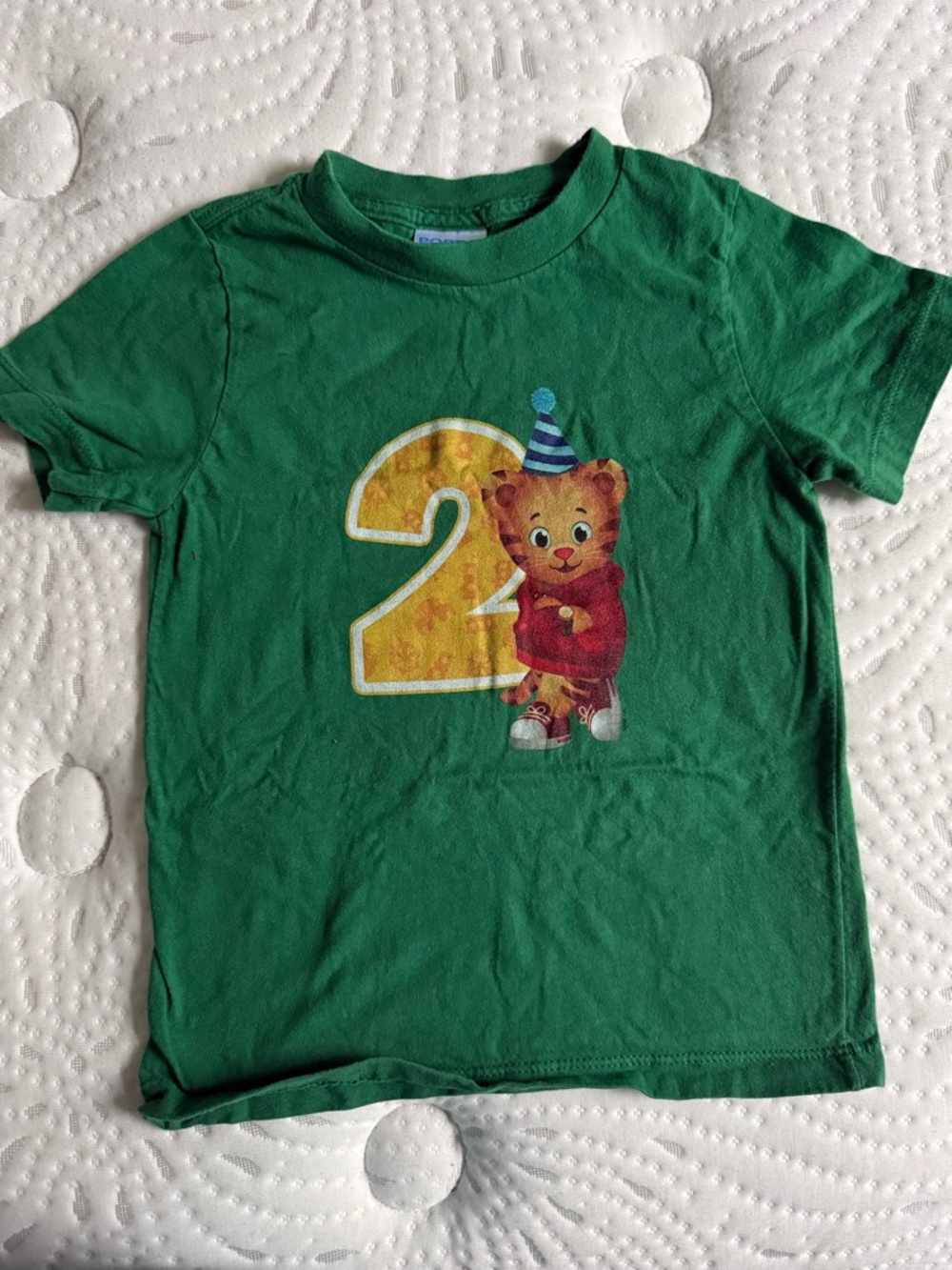 Daniel Tiger 2nd Birthday t-shirt